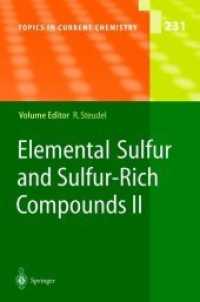 Elemental Sulfur and Sulfur-Rich Compounds II (Topics in Current Chemistry)