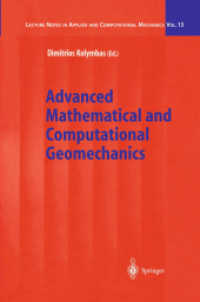 Advanced Mathematical and Computational Geomechanics (Lecture Notes in Applied and Computational Mechanics)