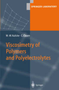 Viscosimetry of Polymers and Polyelectrolytes (Springer Laboratory)
