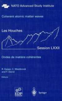 Ondes De Matiere Coherentes/ Coherent Atomic Matter Waves : 27 July - 27 August 1999 (Les Houches - Ecole D'ete De Physique Theorique)