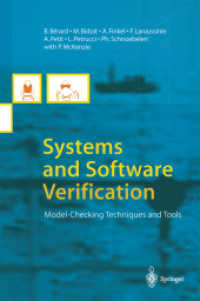 Systems and Software Verification : Model-Checking Techniques and Tools