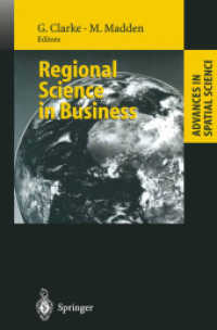 Regional Science in Business (Advances in Spatial Science)