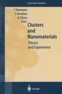 Clusters and Nanomaterials : Theory and Experiment (Springer Series in Cluster Physics)
