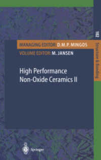 High Performance Non-Oxide Ceramics II (Structure and Bonding)