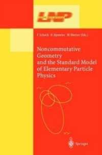 Noncommutative Geometry and the Standard Model of Elementary Particle Physics (Lecture Notes in Physics)