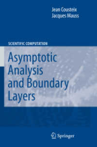Asymptotic Analysis and Boundary Layers (Scientific Computation)