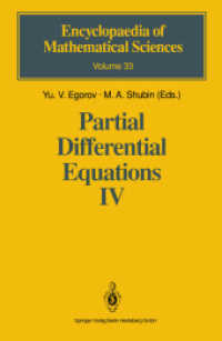 Partial Differential Equations IV : Microlocal Analysis and Hyperbolic Equations (Encyclopaedia of Mathematical Sciences 33)