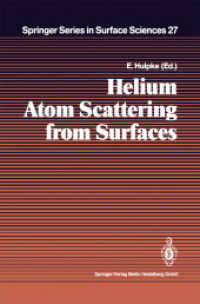 Helium Atom Scattering from Surfaces (Springer Series in Surface Sciences 27)