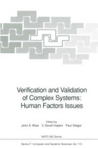 Verification and Validation of Complex Systems: Human Factors Issues (NATO Asi Series / Computer and Systems Sciences)