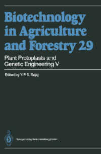 Biotechnology in Agriculture and Forestry. 29 Plant Protoplasts and Genetic Engineering V