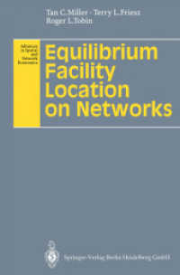 Equilibrium Facility Location on Networks (Advances in Spatial and Network Economics)