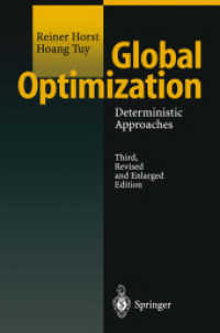 Global Optimization : Deterministic Approaches （3RD）