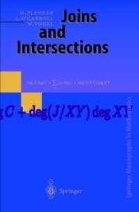Joins and Intersections (Springer Monographs in Mathematics)