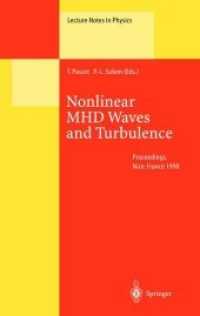 Nonlinear MHD Waves and Turbulence : Proceedings of the Workshop Held in Nice, France, 1-4 December 1998 (Lecture Notes in Physics 536)