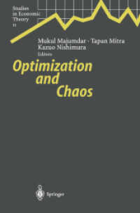 Optimization and Chaos (Studies in Economic Theory)