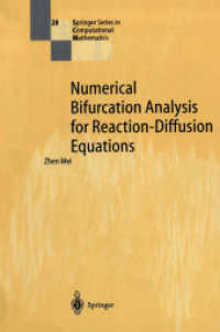 Numerical Bifurcation Analysis for Reaction-Diffusion Equations (Springer Series in Computational Mathematics 28)