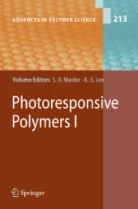 Photoresponsive Polymers (Advances in Polymer Science) 〈1〉