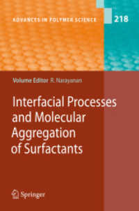 Interfacial Processes and Molecular Aggregation of Surfactants (Advances in Polymer Science)
