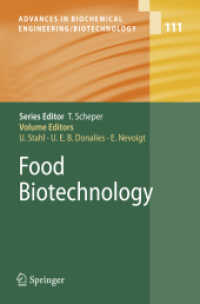Food Biotechnology (Advances in Biochemical Engineering Biotechnology)
