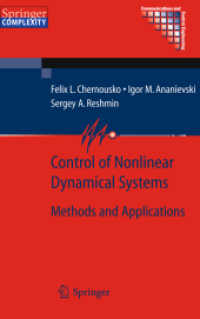 Control of Nonlinear Dynamical Systems : Methods and Applications (Communications and Control Engineering Series)