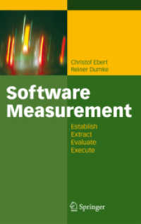 Software Measurement : Establish - Extract - Evaluate - Execute