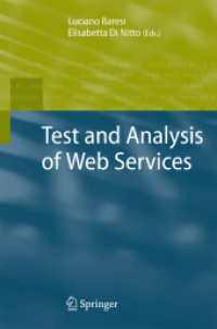 Test and Analysis of Web Services