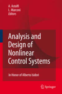 Analysis and Design of Nonlinear Control Systems : In Honor of Alberto Isidori