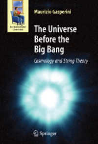 The Universe before the Big Bang : Cosmology and String Theory