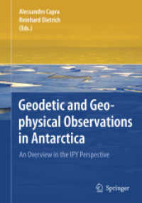 Geodetic and Geophysical Observations in Antarctica : An Overview in the Ipy Perspective