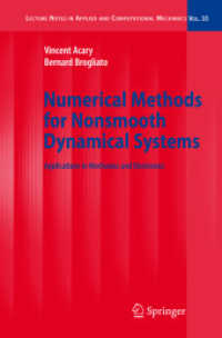 Numerical Methods for Nonsmooth Dynamical Systems : Applications in Mechanics and Electronics (Lecture Notes in Applied and Computational Mechanics)