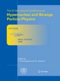 Proceedings of the IX International Conference on Hypernuclear and Strange Particle Physics : October 10-14, 2006, Mainz, Germany