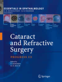 Cataract and Refractive Surgery, Progress III (Essentials in Ophthalmology)