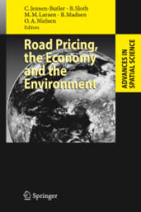 Road Pricing, the Economy and the Environment (Advances in Spatial Science)