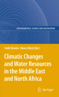 Climatic Changes and Water Resources in the Middle East and North Africa (Environmental Science and Engineering / Environmental Science)