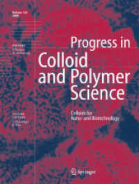 Colloids for Nano- and Biotechnology (Progress in Colloid and Polymer Science 135)