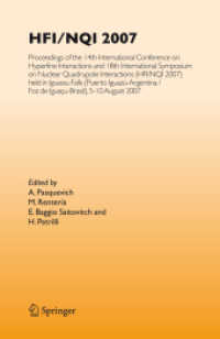 Hfi/Nqi 2007 : Proceedings of the 14th International Conference on Hyperfine Interactions and 18th International Symposium on Nuclear Quadrupole Inter