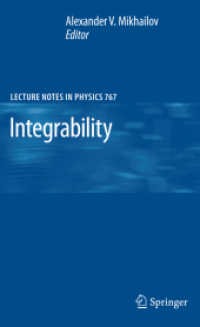 Integrability (Lecture Notes in Physics Vol.767)