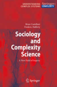Sociology and Complexity Science : A New Field of Inquiry (Understanding Complex Systems)
