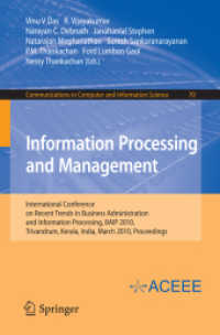 Information Processing and Management : International Conference