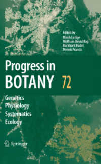 Progress in Botany 〈Vol. 72〉