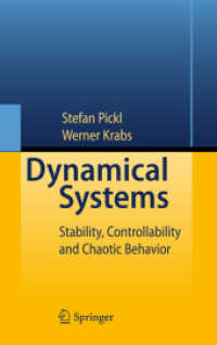 力学系：安定性・制御可能性・カオス的行動<br>Dynamical Systems : Stability, Controllability and Chaotic Behavior