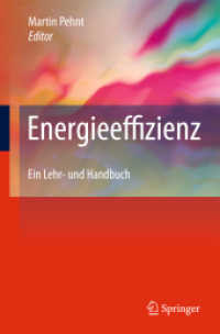 Energieeffizienz : Ein Lehr- und Handbuch （2010. XX, 350 S. 235 mm）