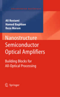Nanostructure Semiconductor Optical Amplifiers : Building Blocks for All-Optical Processing (Engineering Materials)