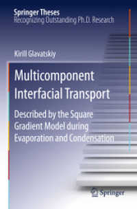 Multicomponent Interfacial Transport : Described by the Square Gradient Model during Evaporation and Condensation (Springer Theses)