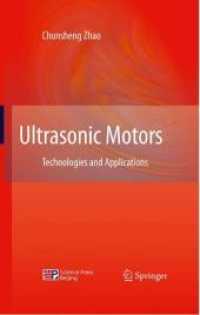 Ultrasonic Motors : Technologies and Applications