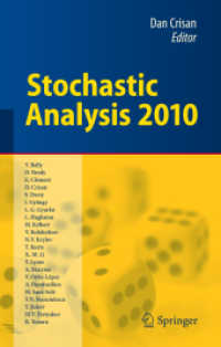 確率解析2010（会議録）<br>Stochastic Analysis 2010