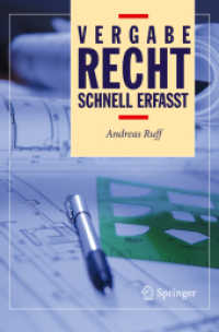 Vergaberecht (Recht, schnell erfasst) （2013. 200 S. 235 mm）