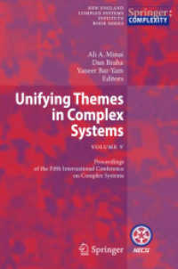 Unifying Themes in Complex Systems , Vol. V : Proceedings of the Fifth International Conference on Complex Systems