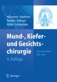 Mund-, Kiefer- Und Gesichtschirurgie （4TH）