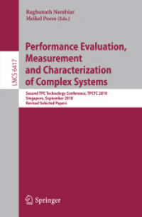 Performance Evaluation and Benchmarking : Second Tpc Technology Conference, Tpctc 2010, Singapore, September 13-17, 2010. Revised Selected Papers (Lec